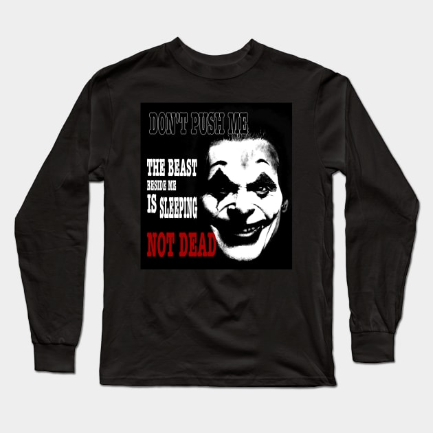 Joker's smile Long Sleeve T-Shirt by Coffeemorning69